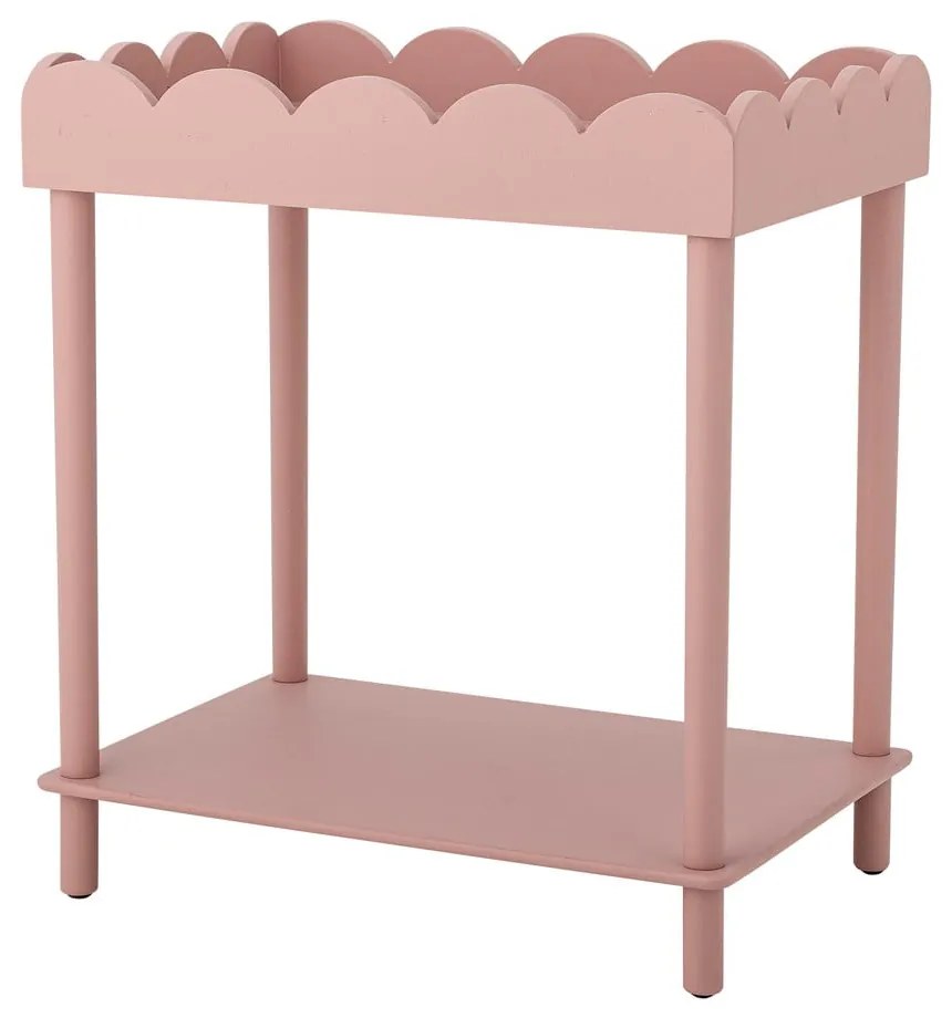 Masă consolă roz din lemn de pin 40x60 cm Isola – Bloomingville