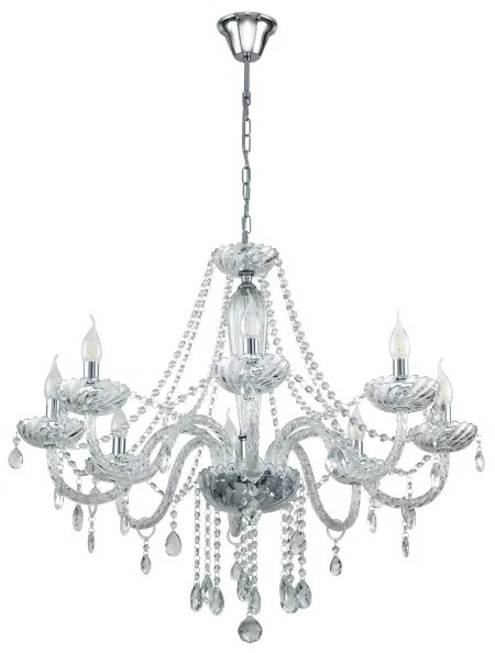 Eglo 39101 - Lustra BASILANO 1 8xE14/40W/230V