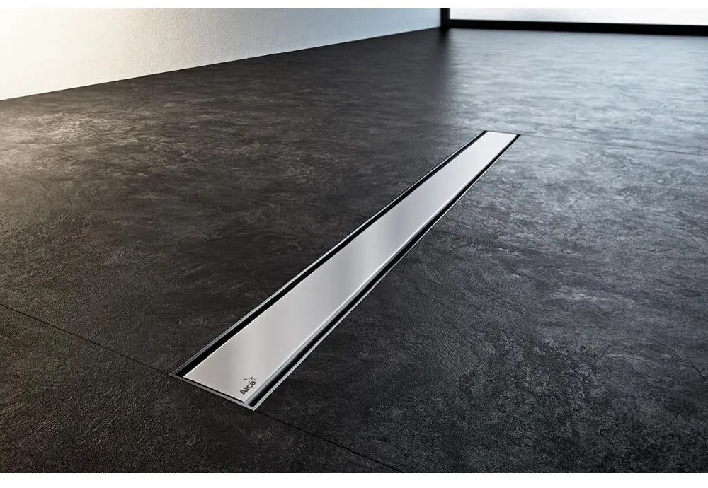 Dus cuva de dus Double Fit and Go 95 cm, inclusiv gratar, otel inoxidabil 950 mm