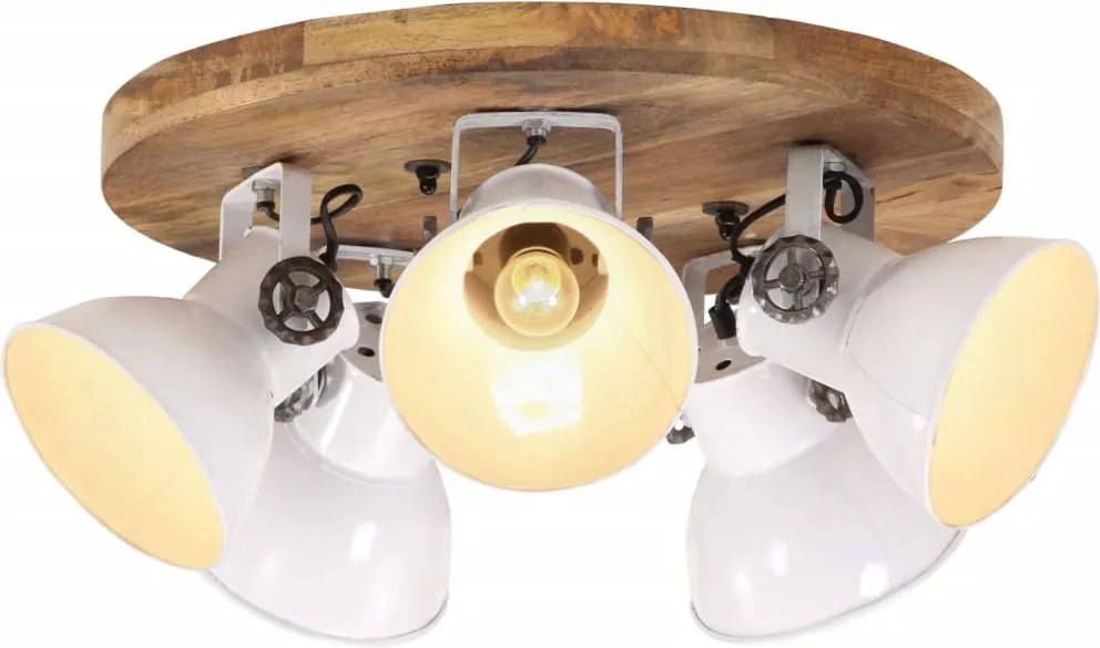 vidaXL Lampă de tavan, 25 W, alb, 50x50x25 cm, E27