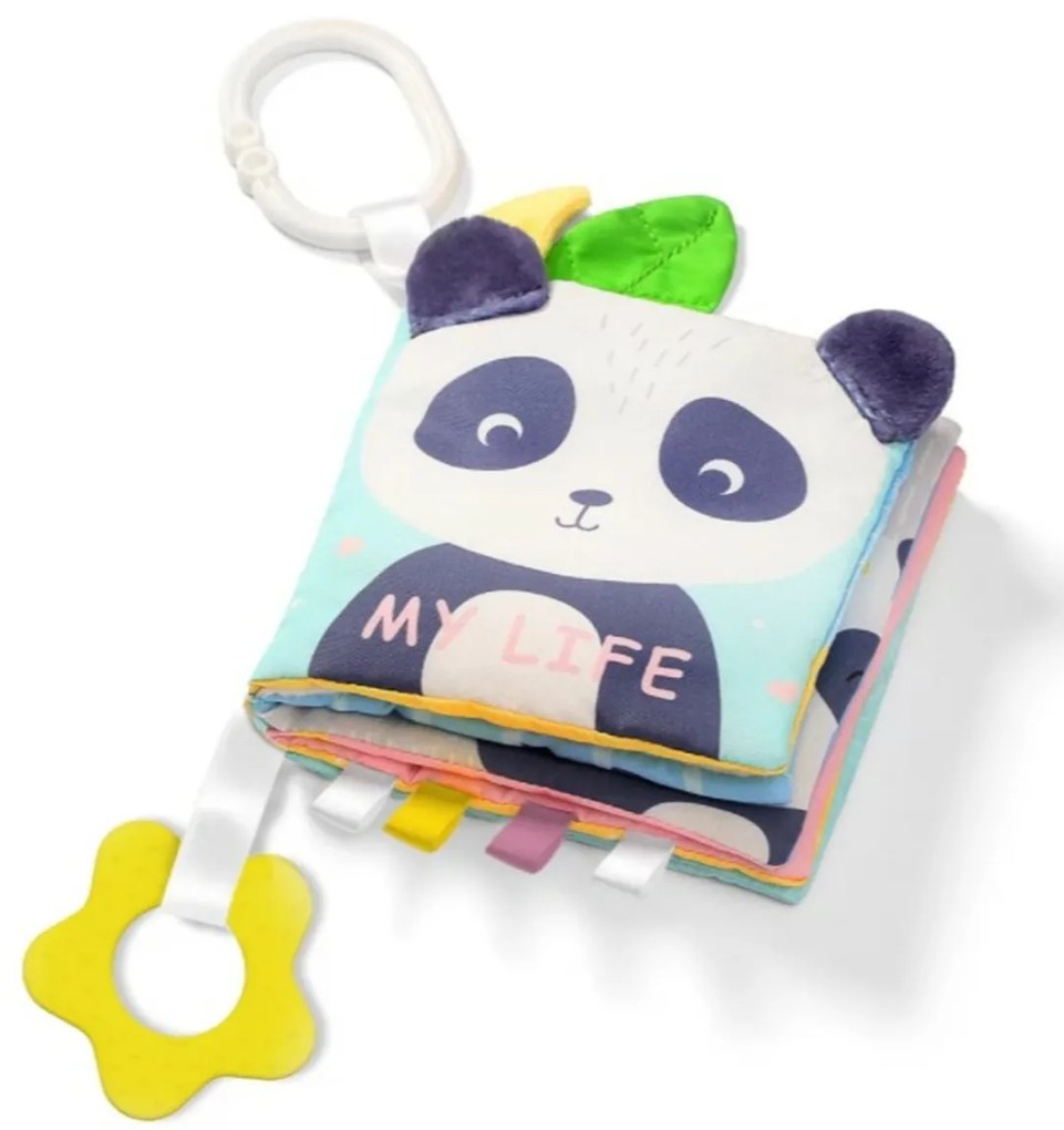 BabyOno Carte senzorială moale - Meu Viaţă