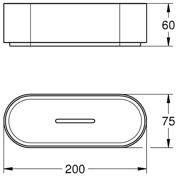 Grohe Selection Polita dus 20 cm