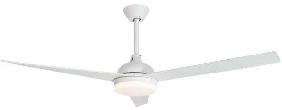 Ventilator de tavan cu telecomanda si iluminat FLOW alb