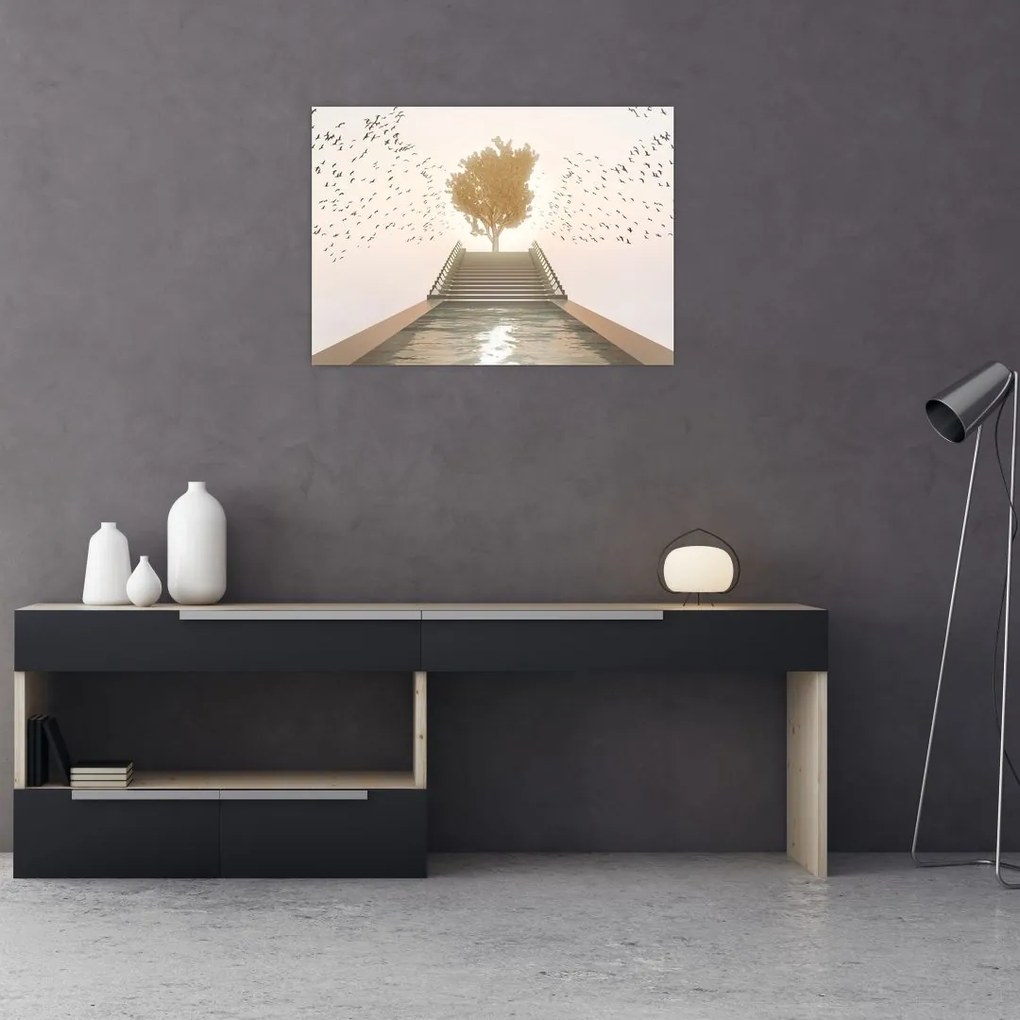 Tablou - Pod spre necunoscut (70x50 cm)