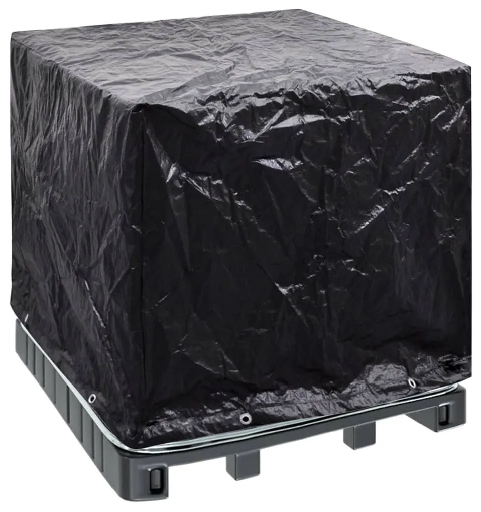 41644 vidaXL Husă pentru container IBC cu 8 ocheți, 116x100x120 cm