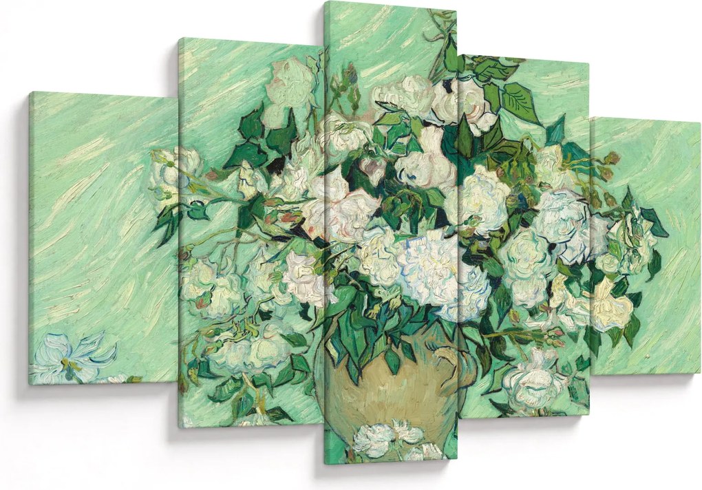 Tablou - Vincent van Gogh, Roses, reproducere (150x105 cm)