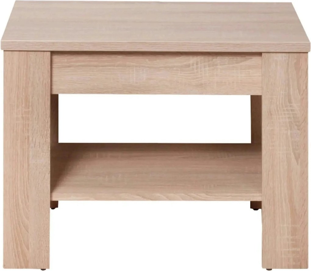 Masuta cafea GRAND tip 18, stejar sonoma, PAL melaminat, 66x38x50 cm