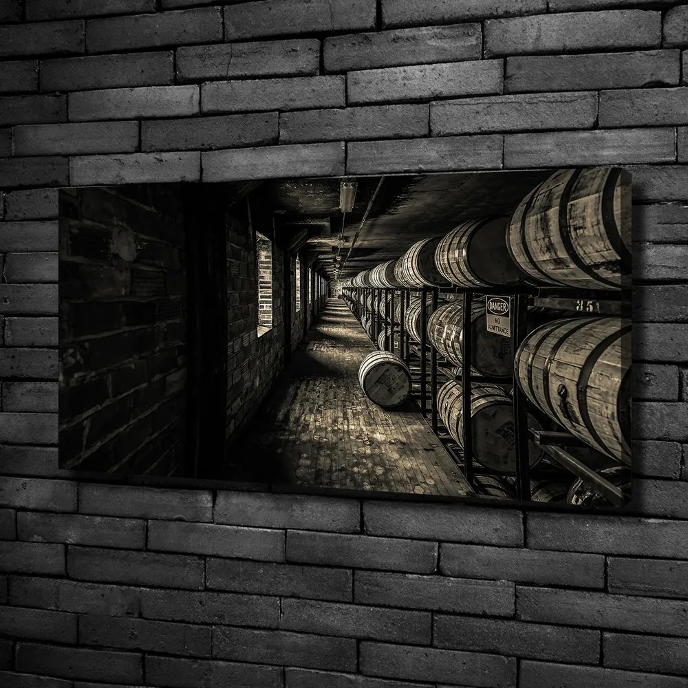 Print pe canvas Butoaie bourbon