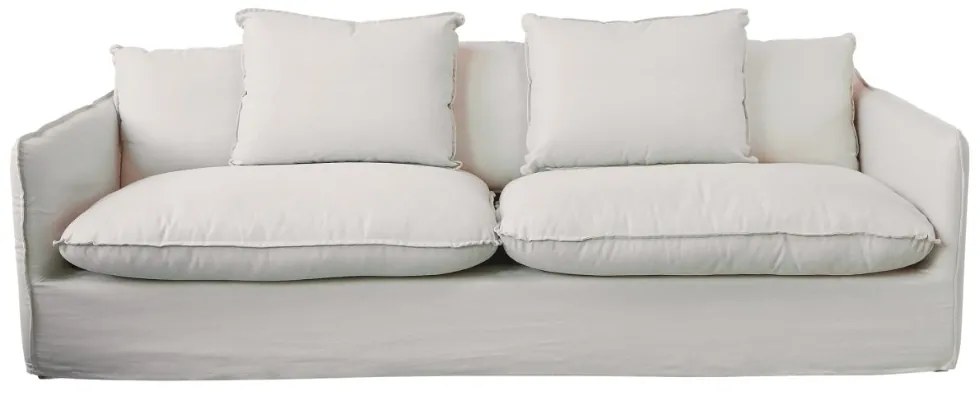 Canapea premium, 3 locuri, stofa, 5 perne decorative, Malo