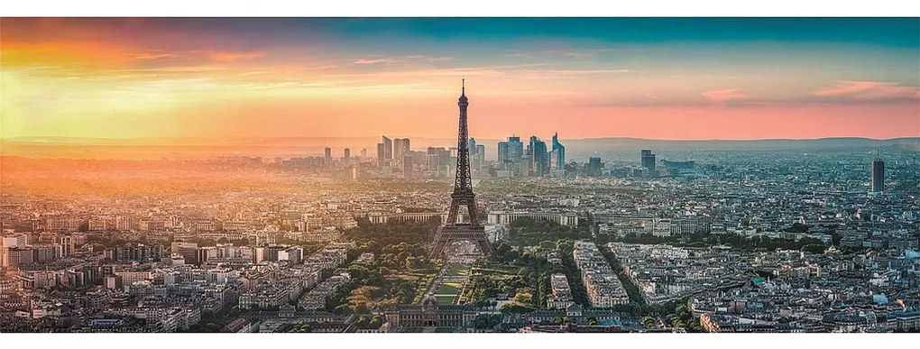 Orașe View Puzzle panoramic compact Paris 1000 piese Clementoni