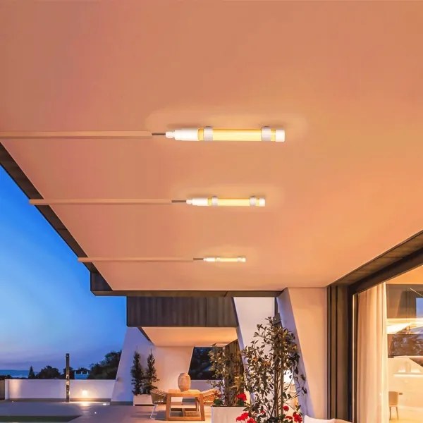 Tub LED cu panou solar Aigostar LED/3,2V 3000K/4000K/6500K IP65 + telecomandă