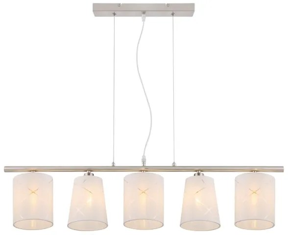 Globo 15430-5H - Lustră pe cablu NEMMO 5xE14/25W/230V