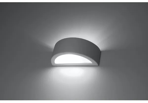 Aplică Sollux SL.1459 ATENA 1xE27/15W/230V alb