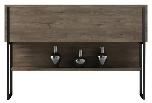 Comodă Luxe Walnut and Black