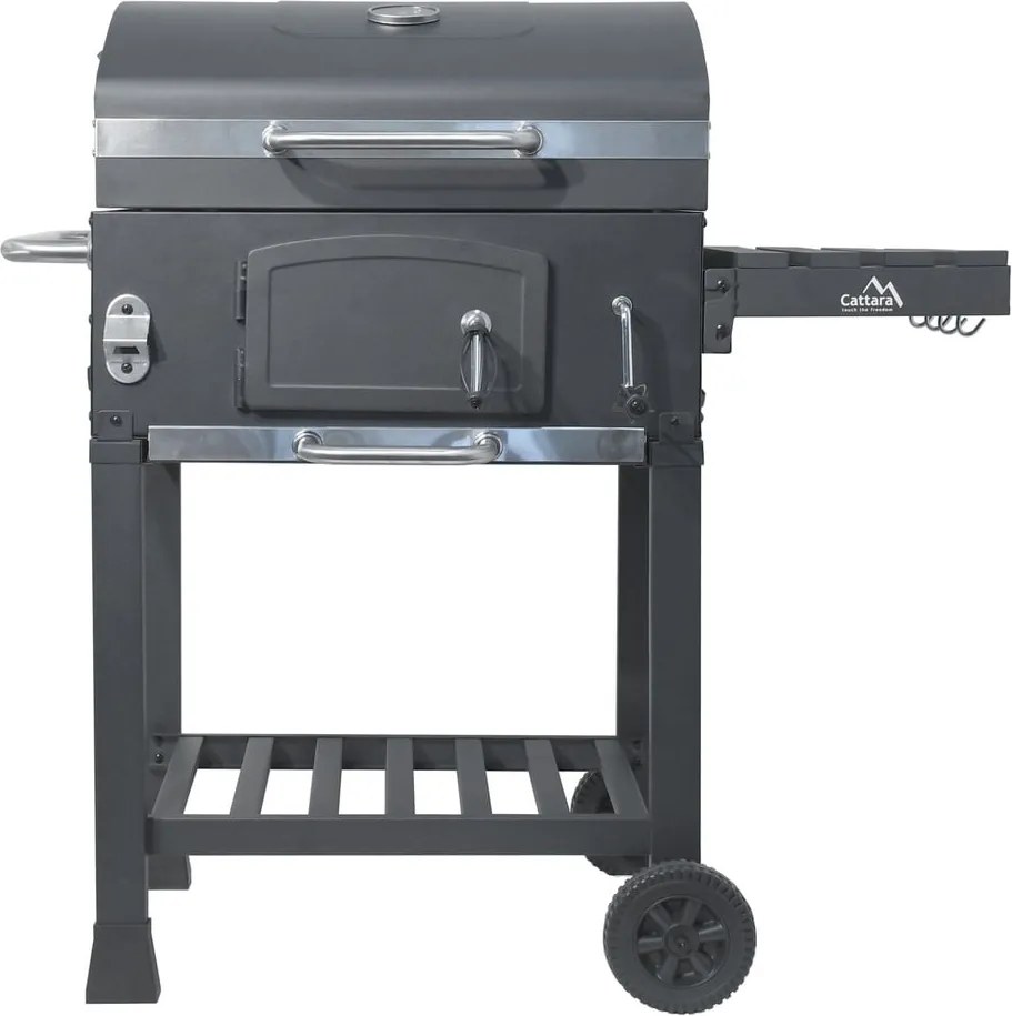 Grătar pe cărbuni cu grill din fontă Cattara Royal
