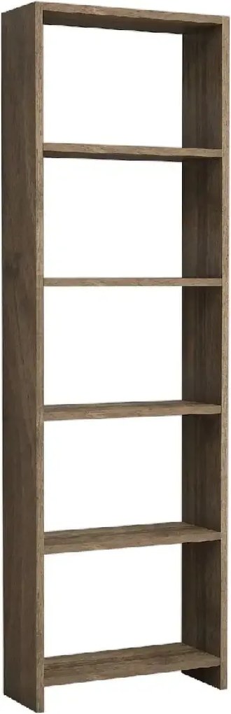 Biblioteca/etajera carti, Homs Design, nuc, 160 x 50 x 20 cm, PAL