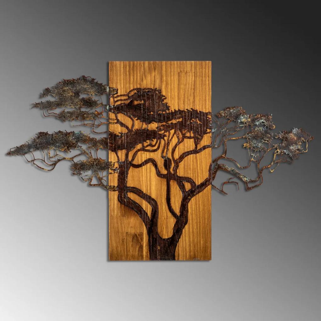 Accesoriu decorativ de perete din lemn Acacia Tree - 387-A