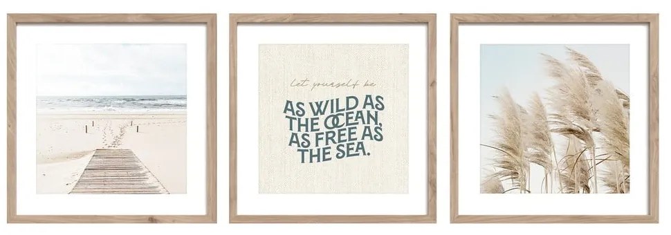 Tablouri 3 buc. 30x40 cm Seaside – Styler