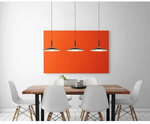 Globo LAMPONE 15635S-3 - Lustră LED suspendată pe cablu, 24W/230V, 4000K, neagră