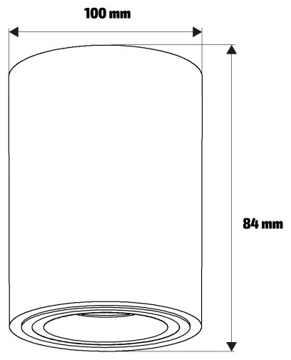Brilagi - Spot LED RGBW dimabil MIA 1xGU10/30W/230V 100x80 mm, bej