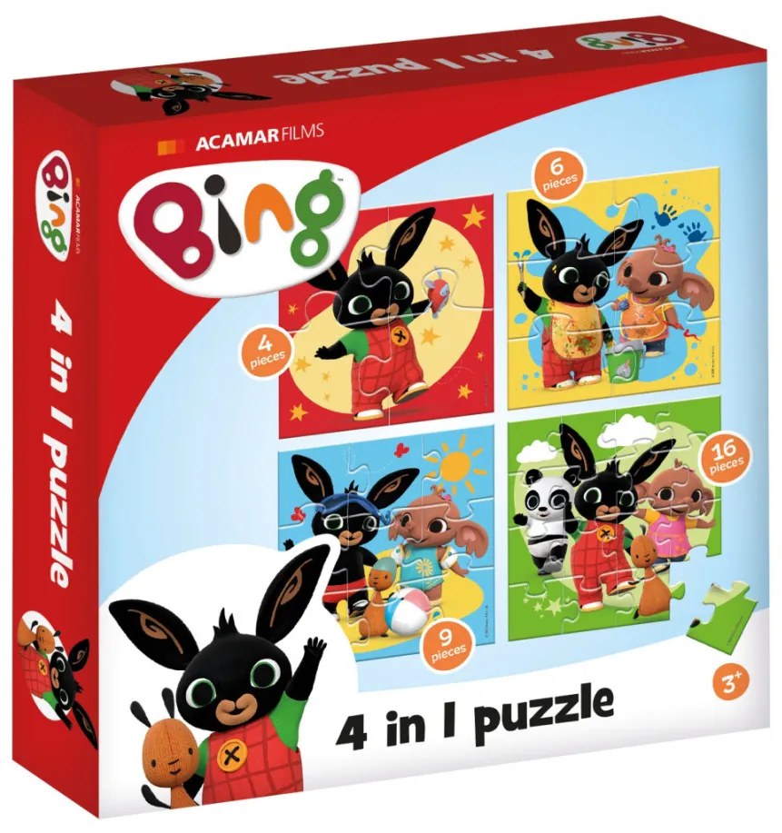 Bing Fun Puzzle 4 în 1