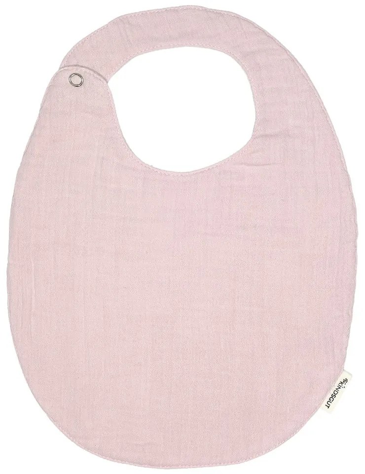 Bavețică din muselină Kindsgut Oslo, roz