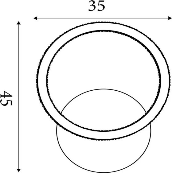 Searchlight 37121CP - Plafonieră LED reglabilă, specificații: LED/18W/230V, 3000K, 35x45 cm
