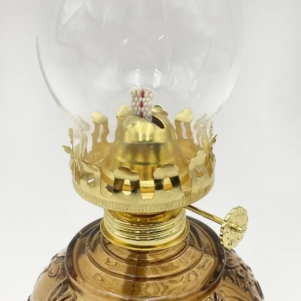 Brilagi - Lampă cu kerosen MERLIN portocalie