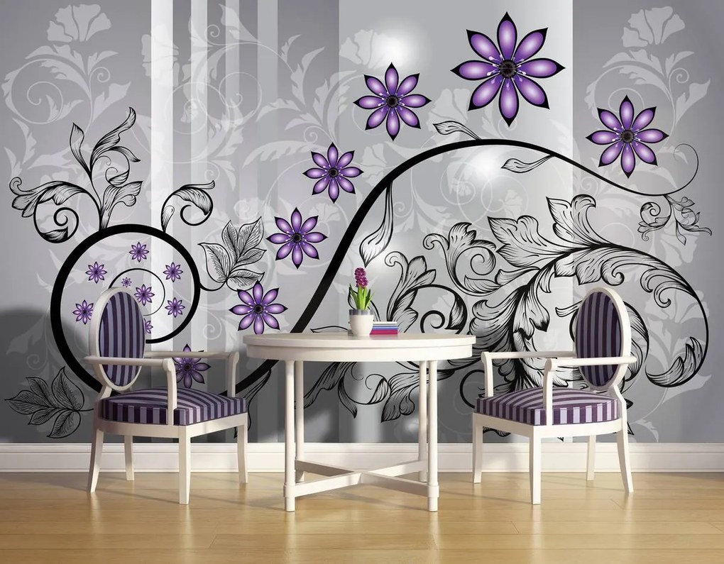 Fototapet - Flori (152,5x104 cm)
