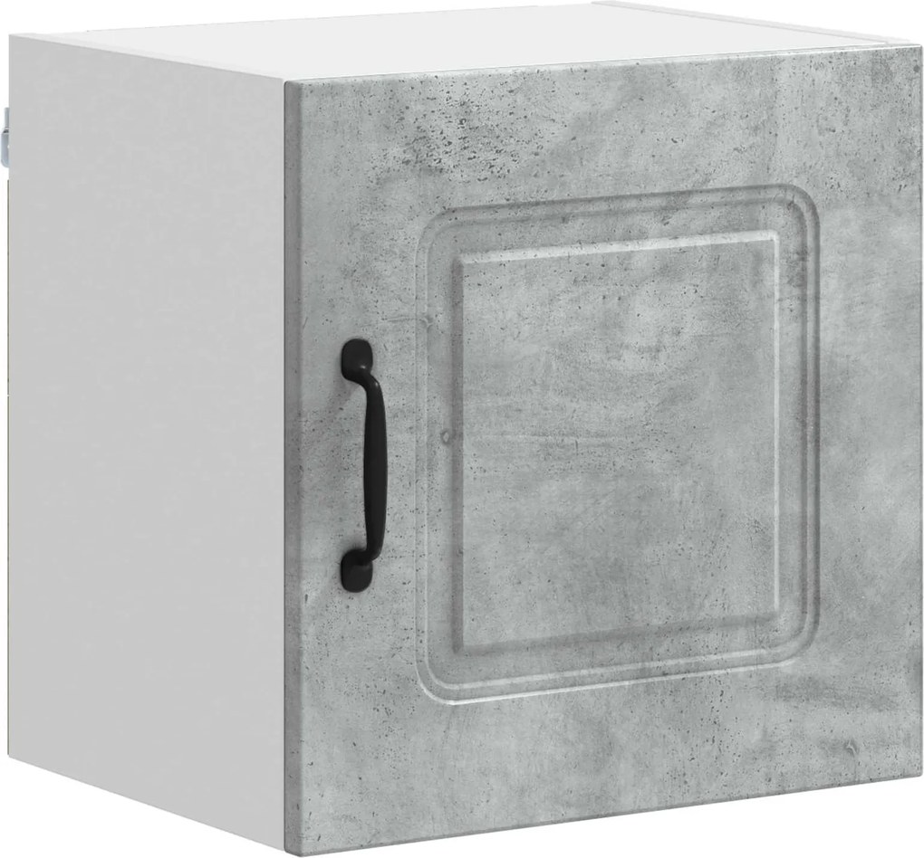 vidaXL Dulap de bucătărie Kalmar Gri din beton 40 x 31 x 40 cm