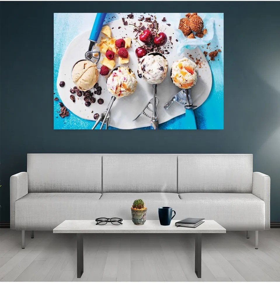 Tablou canvas Ice Cream Magia - 90x60 cm 90x60 cm