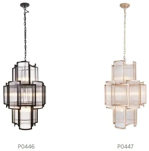 Lustra design modern CITATEL auriu P0447 MX