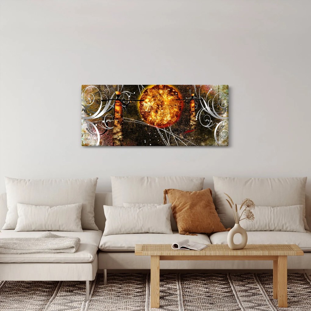 Tablou cu pictură epochală străveche (120x50 cm)