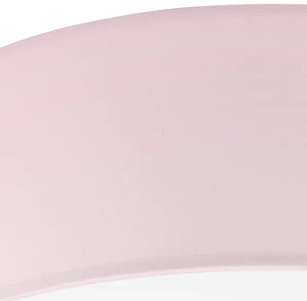 Plafonieră SIRJA PASTEL DOUBLE 4xE27/15W/230V d. 45 cm roz