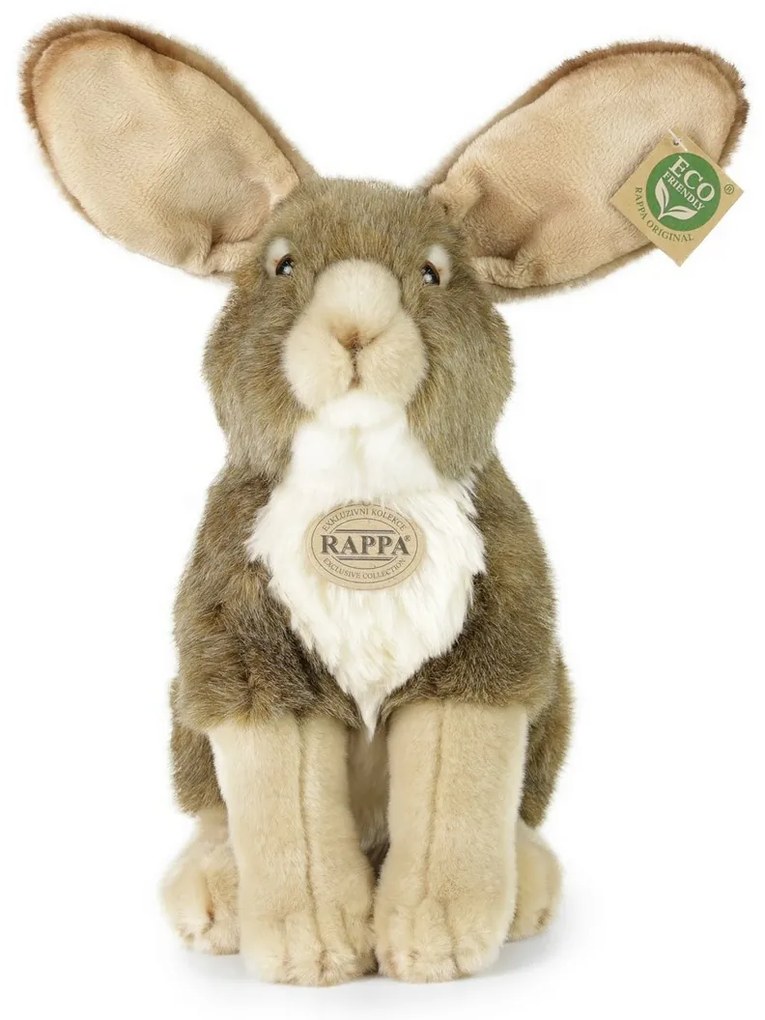 Iepure de pluș Rappa, 30 cm ECO-FRIENDLY