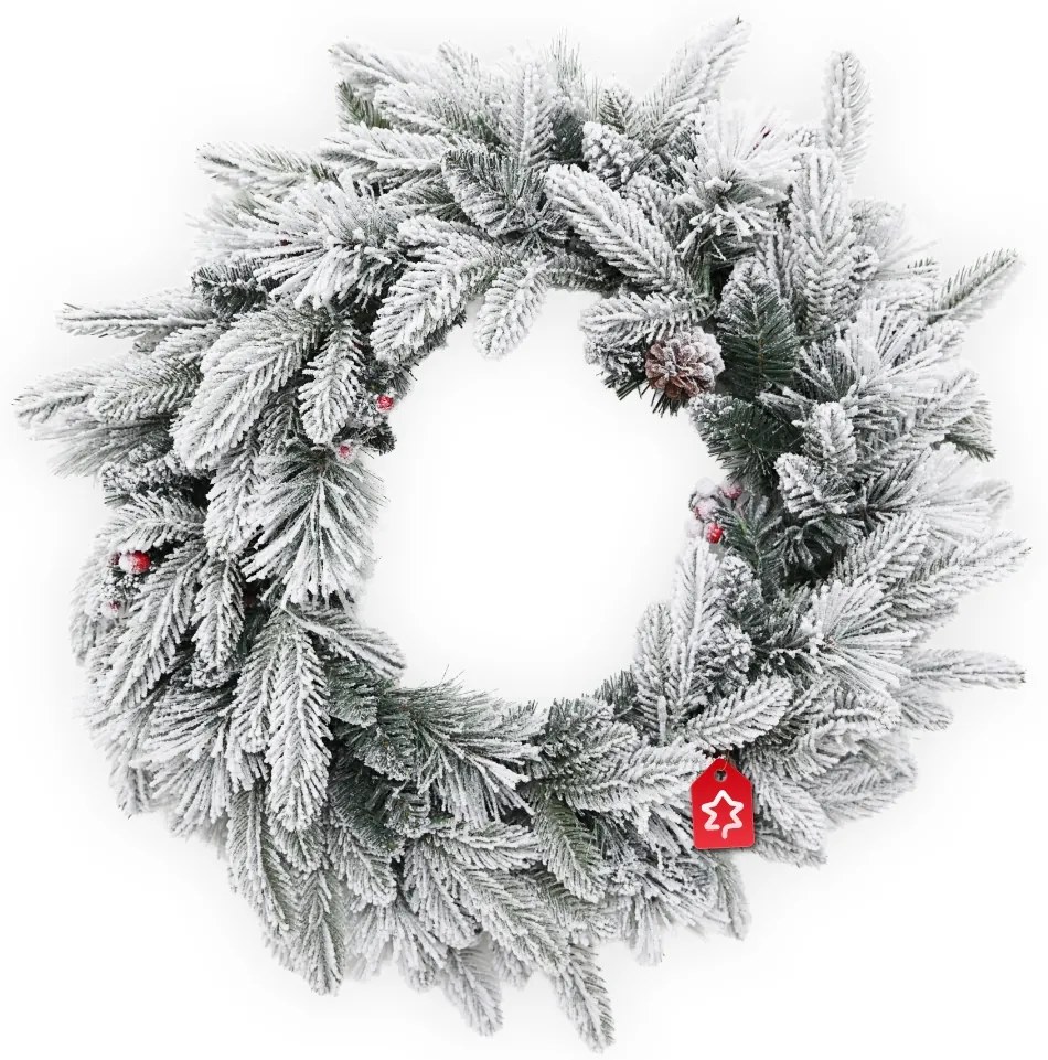 Coronita de Craciun Inzapezita 50 LED 60 cm