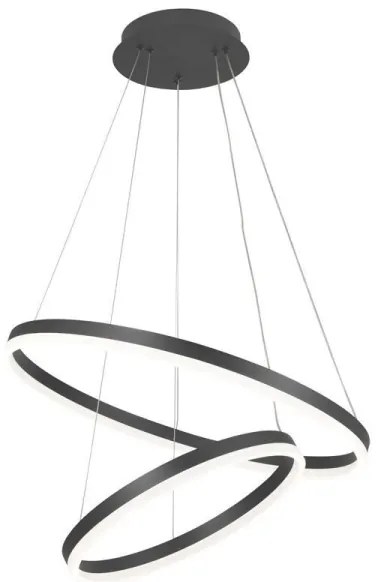 Lustră LED dimabilă pe cablu LED/70W/230V 3000-6500K + telecomandă