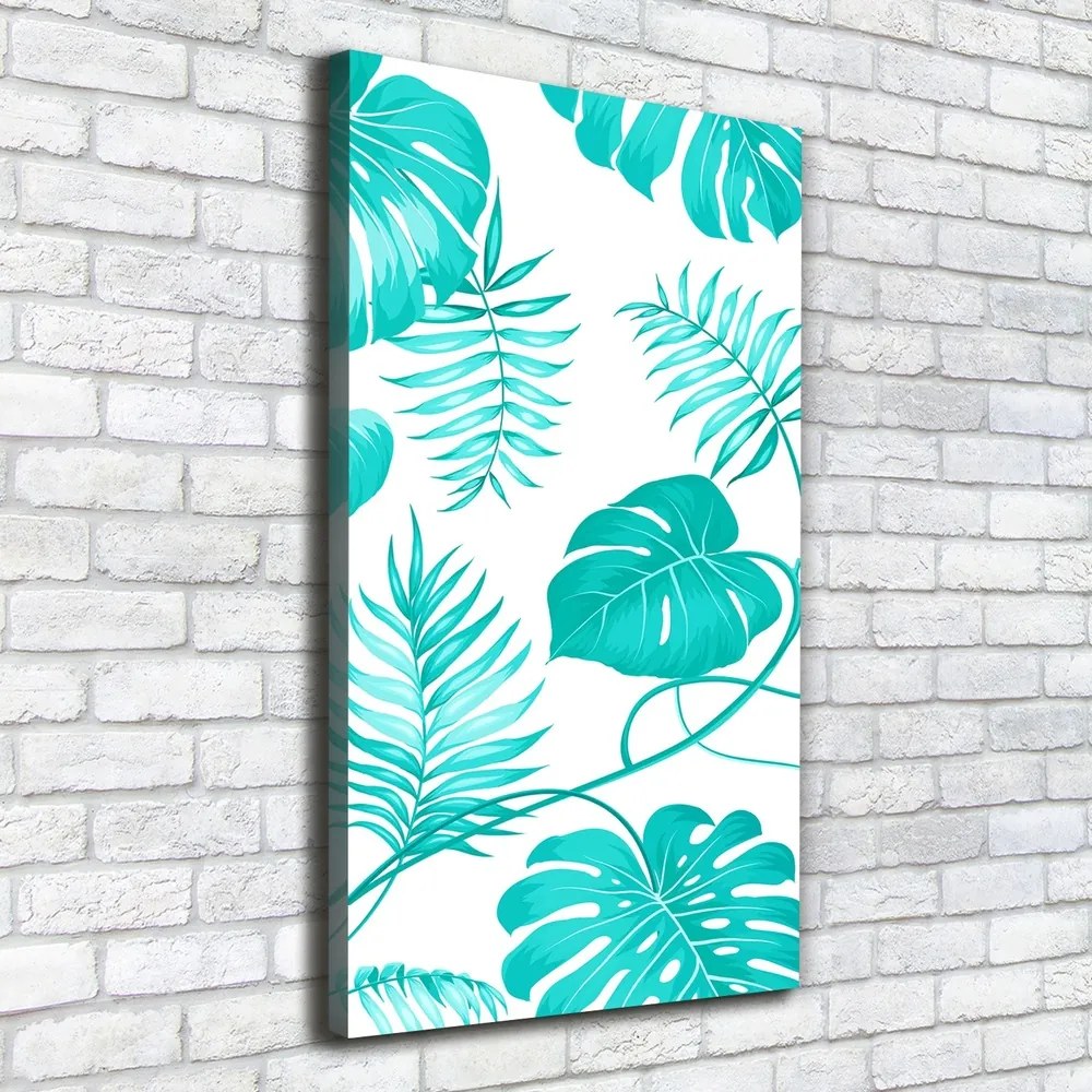 Tablou pe pânză canvas Frunze tropicale