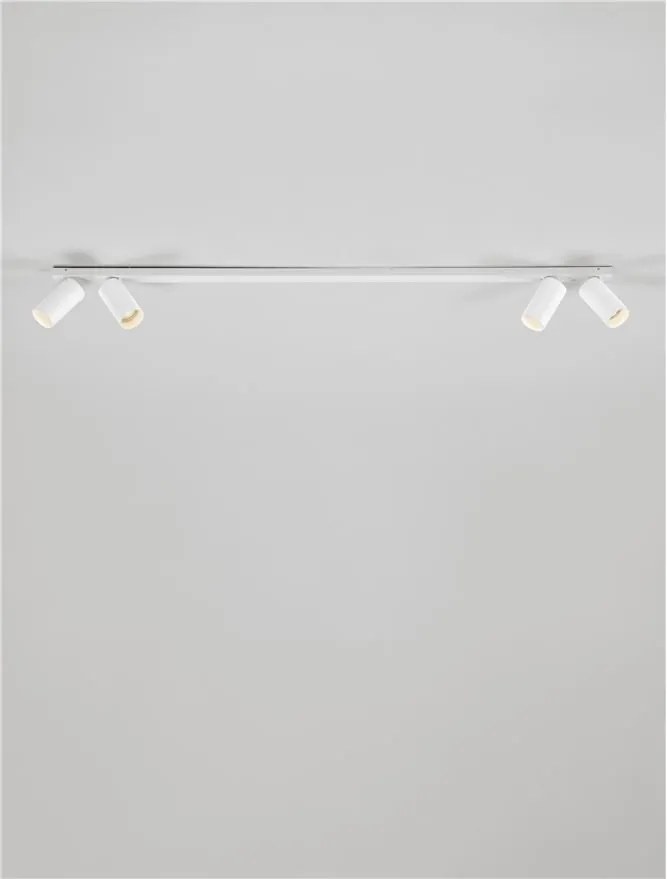 Plafoniera cu 4 Spoturi directionabile stil minimalist OSO, NVL-9030915