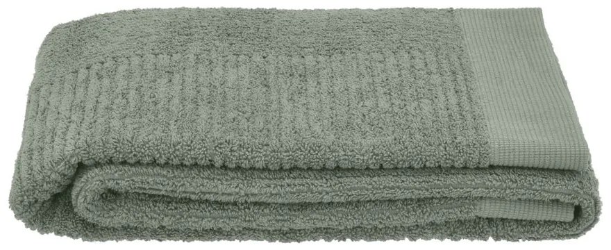 Prosop verde din bumbac din frotir 50x70 cm Classic – Zone