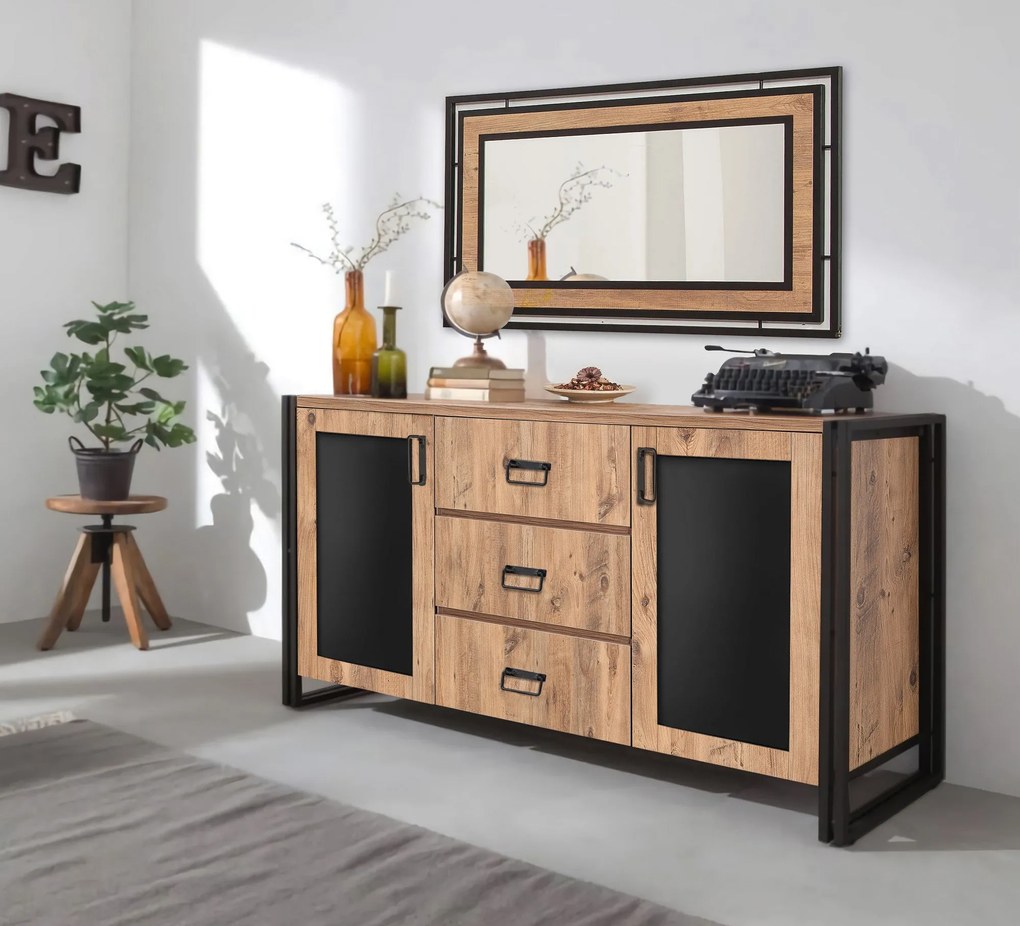 Consolă Arcas Tonya Atlantic Pine Negru