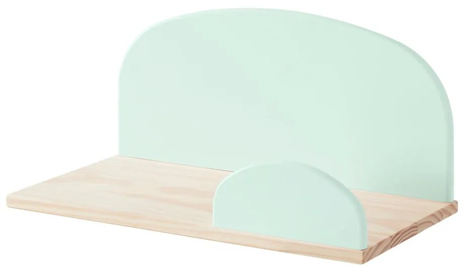 Raft mic de perete Vipack Kiddy, verde mentol