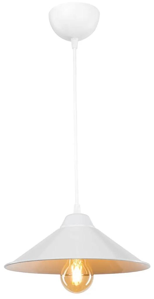 Lustra Beyaz, MDL.4152, Squid Lighting, 25.5x 48 cm, 60W, alb
