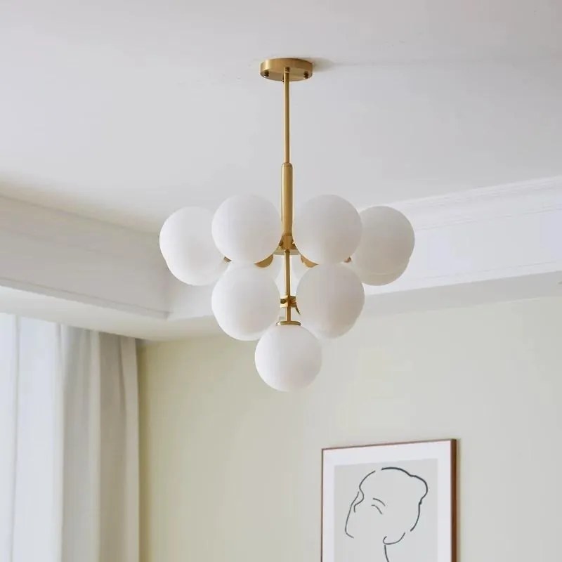 Lustra Lissa, 13 globuri, gold