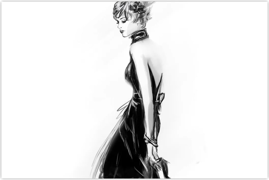 Tablou - Ilusție de modă (90x60 cm)