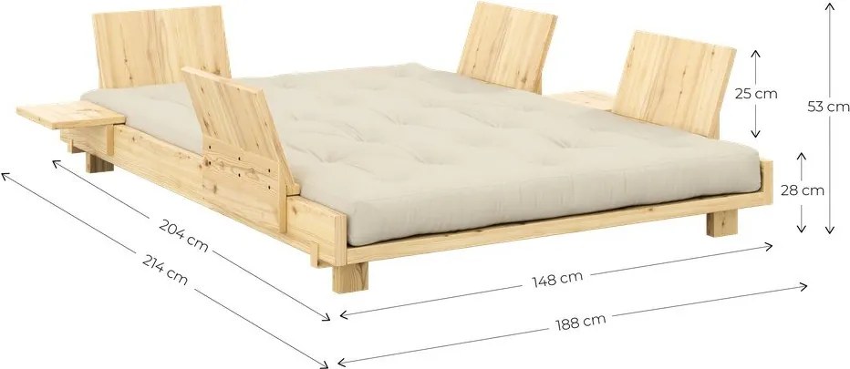 Canapea maro Social – Karup Design