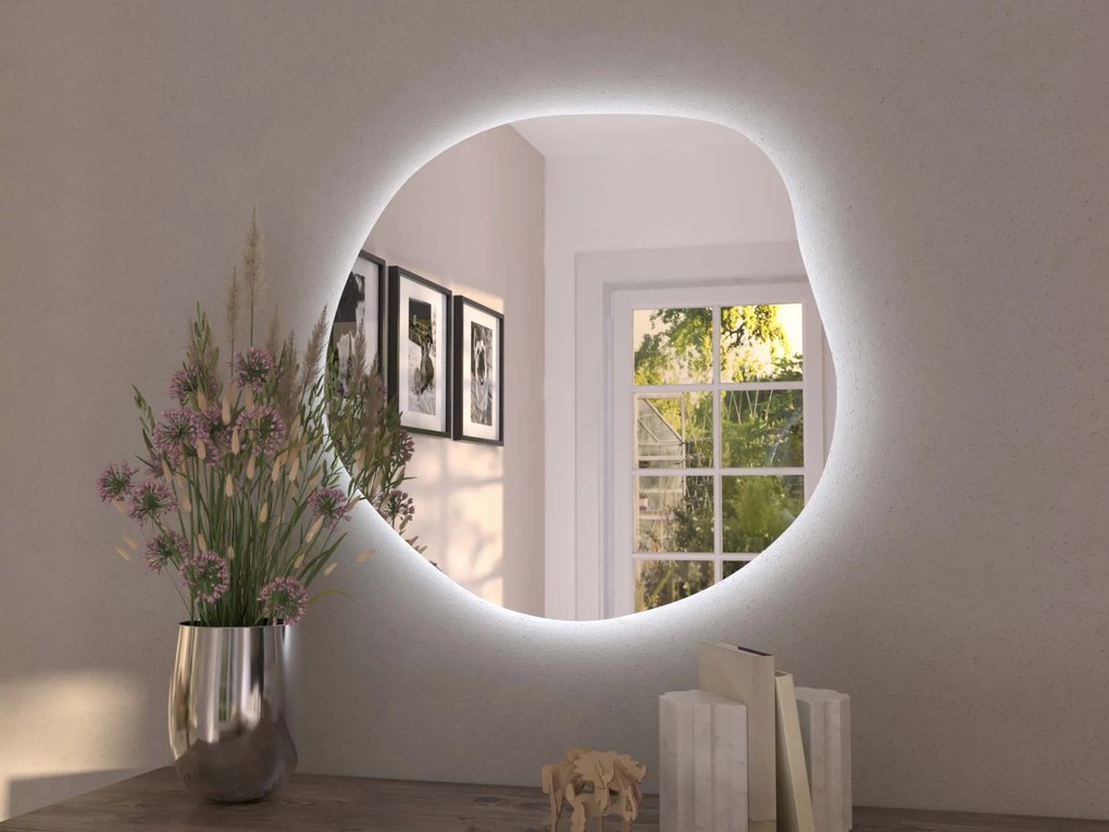 Oglindă LED organică cu iluminare A34