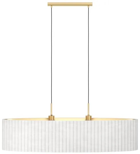 Lustră pe cablu TAMARESCO 2xE27/40W/230V albă Eglo 39764