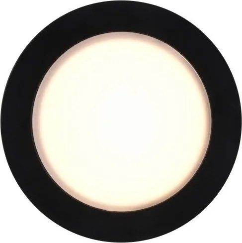 Set de 3 spoturi incastrabile baie IP65 LED Olea negru
