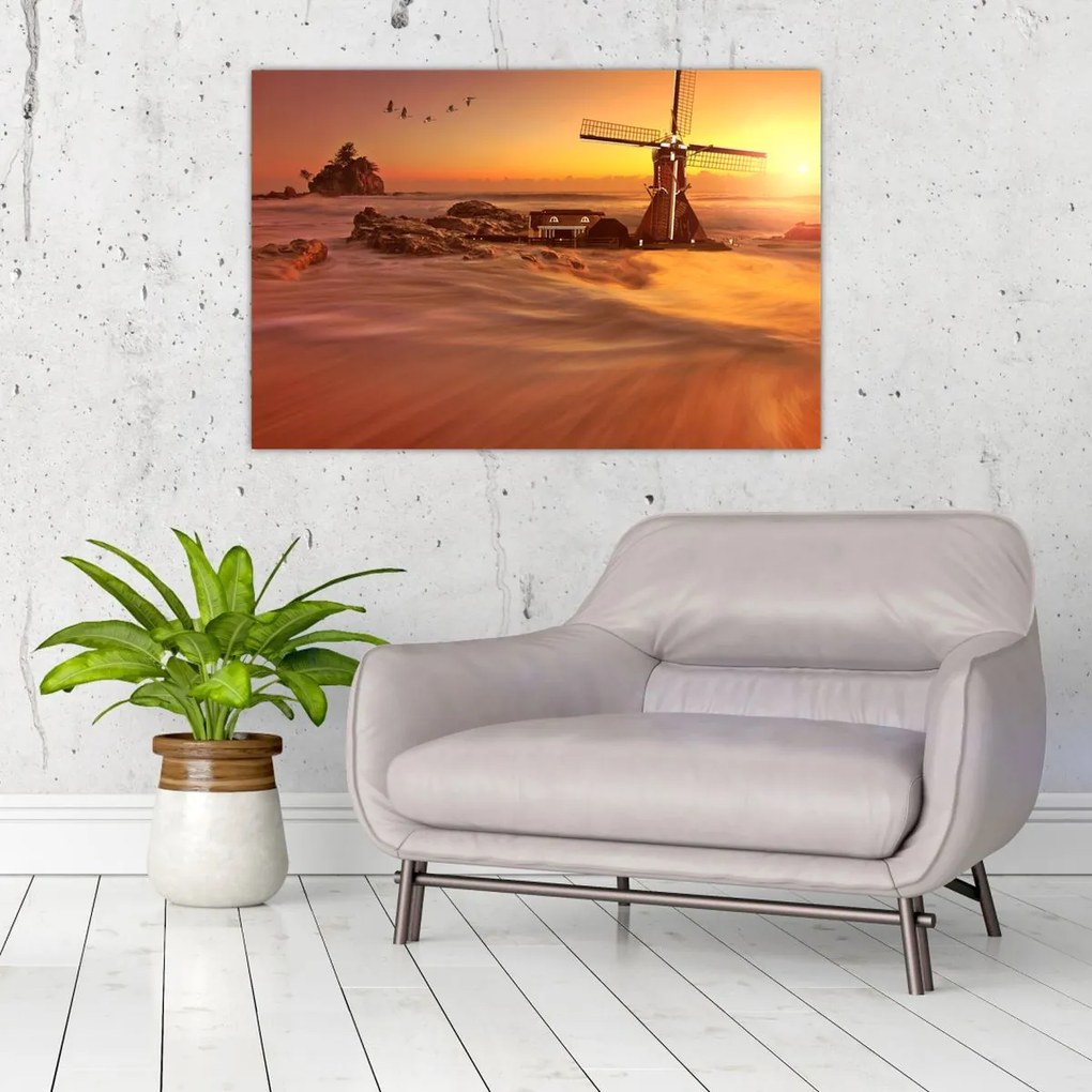 Tablou - Apus de soare (90x60 cm)